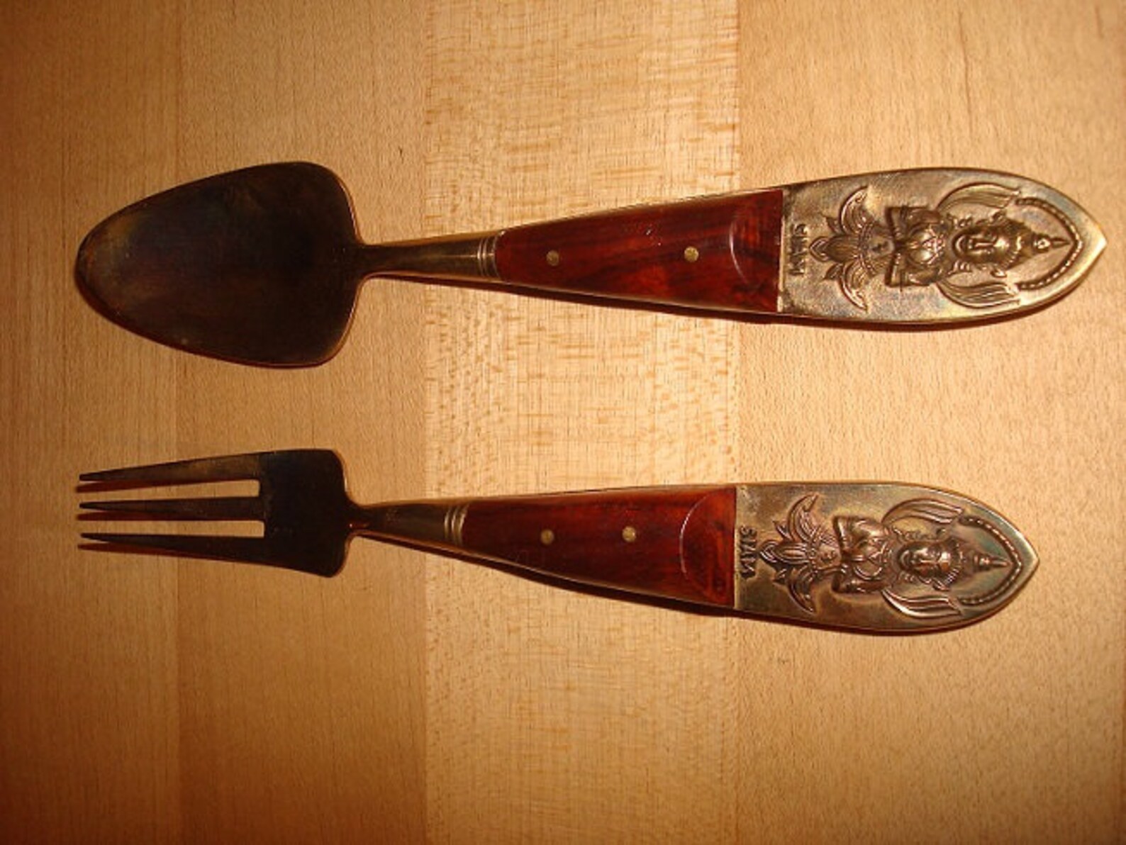 Vintage 19 Piece Johnys Gems Bronze / Brass and Rosewood - Etsy