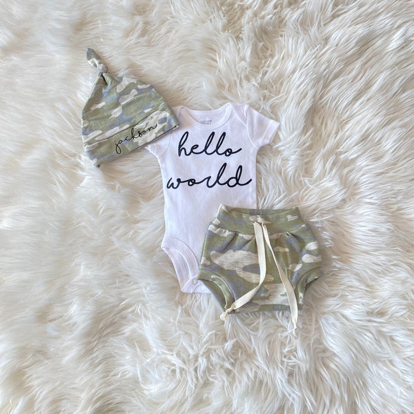 Baby Camo Outfits Etsy