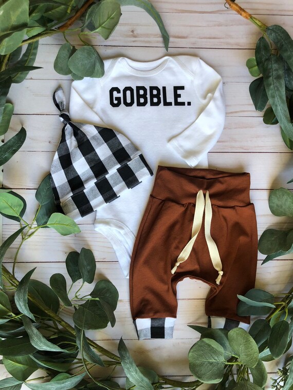baby boy thanksgiving onesie