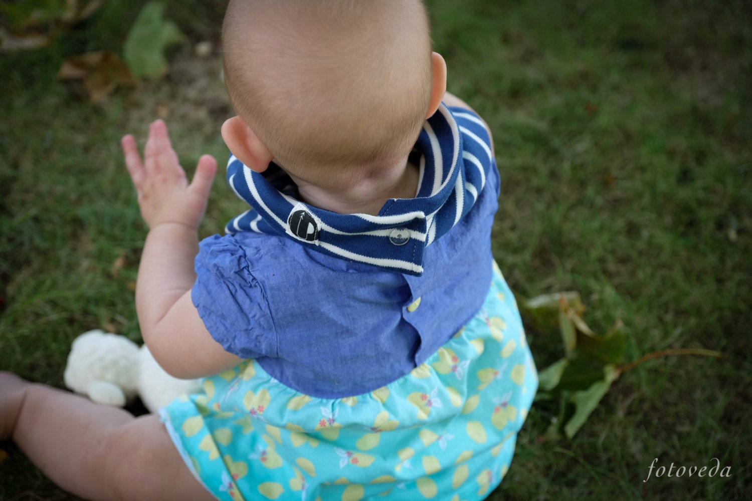 Baby Drool Scarf // Girls Nautical Scarf Bib // Snap Bib // Etsy