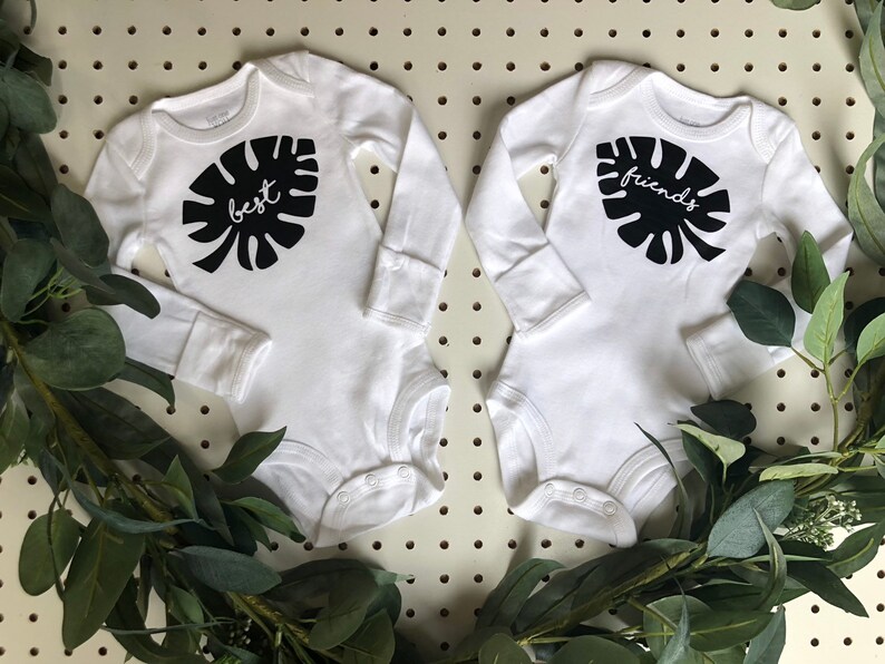 twins outfit cousins onesies newborn boy twins onesies Newborn Onesie Newborn Bodysuit best friends bodysuits Best friends onesies