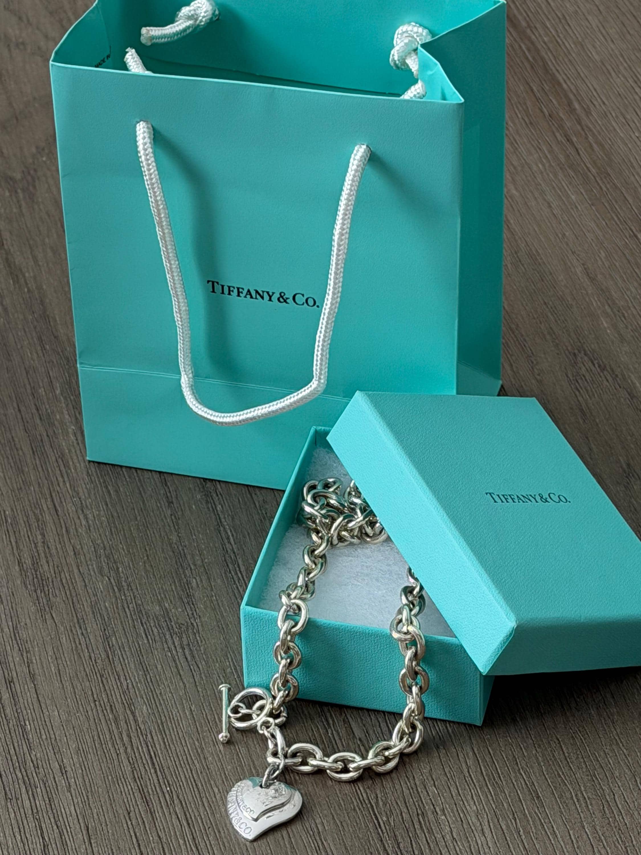 Tiffanys and co toggle necklace - Etsy 日本