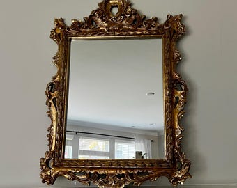 ロココ アンティーク ゴールド ギルト ウッド 装飾フレーム ウォール