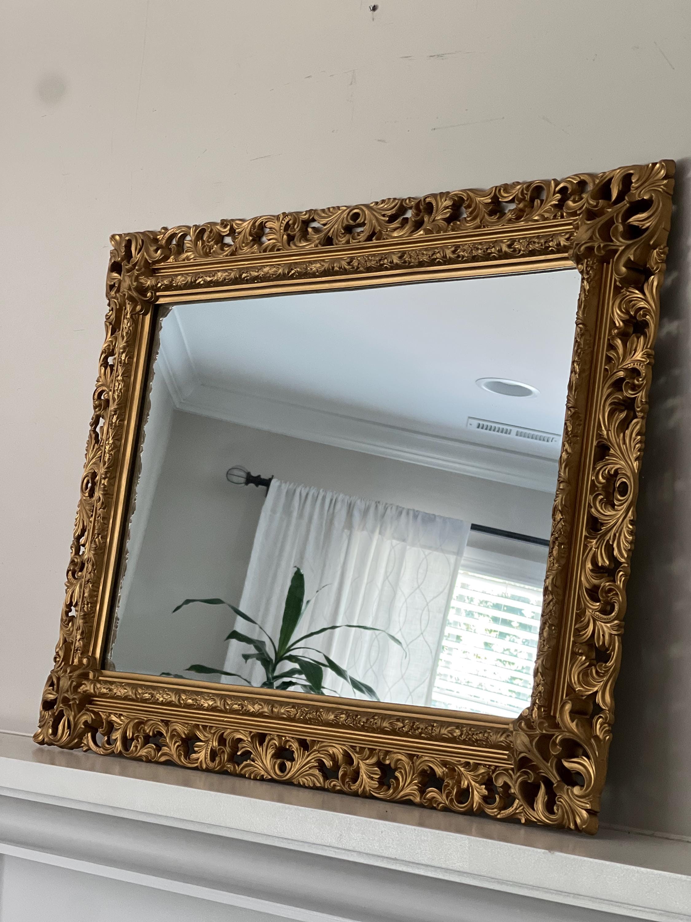 1960年代 Turnerウォールアクセサリー 壁掛け3Dウッドフレーム Turner Wall Mirror - Etsy