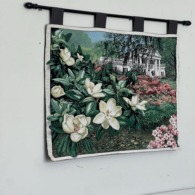Purana Magnolia Plantation Tapestry Wall Hanging - Thumbnail 4