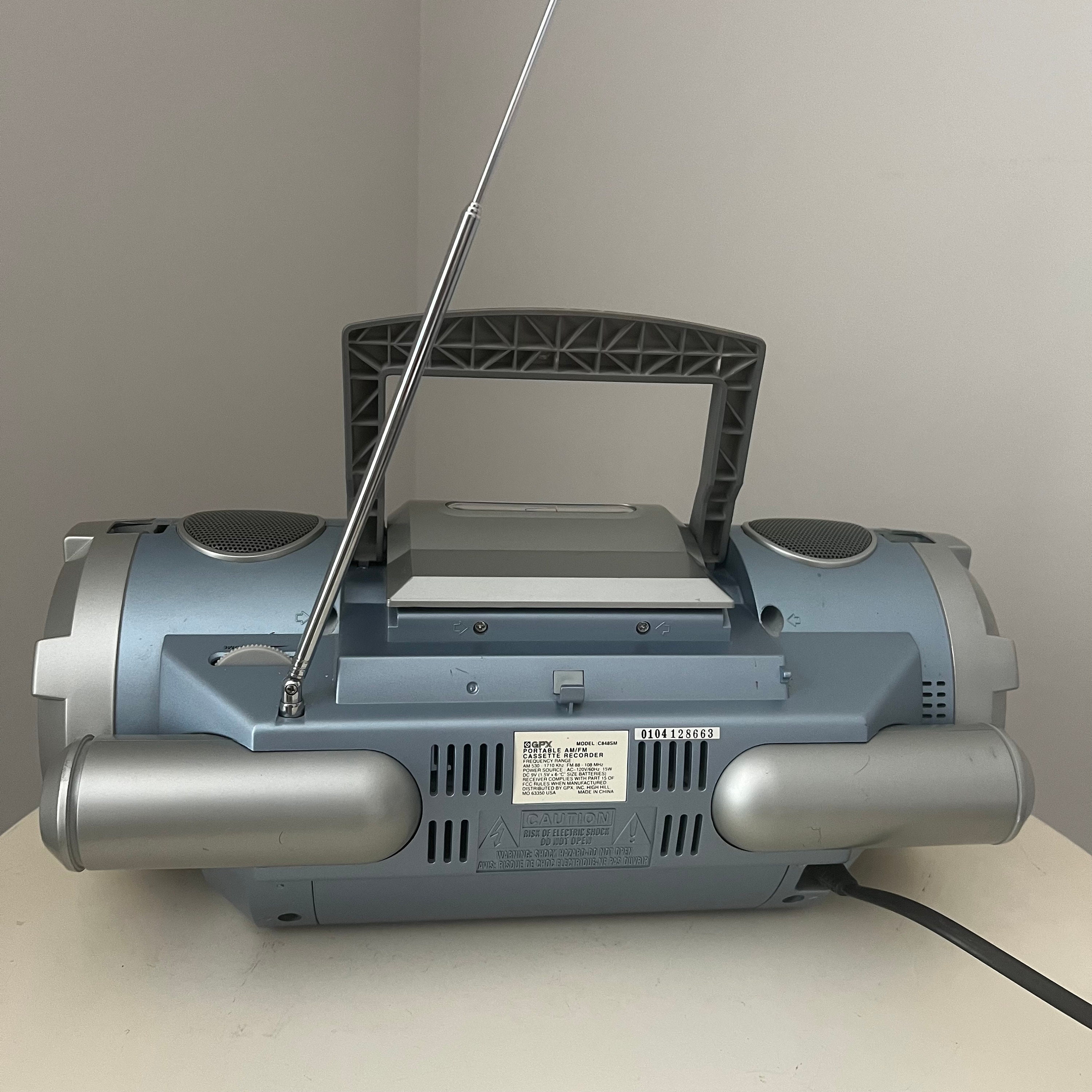 Vcr Player Walkman Portable Recorder, A/F Radio Stereo Boobox