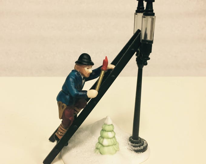 Dickens Village Lamplighter With Lamp Accessory Set Department 56 Old