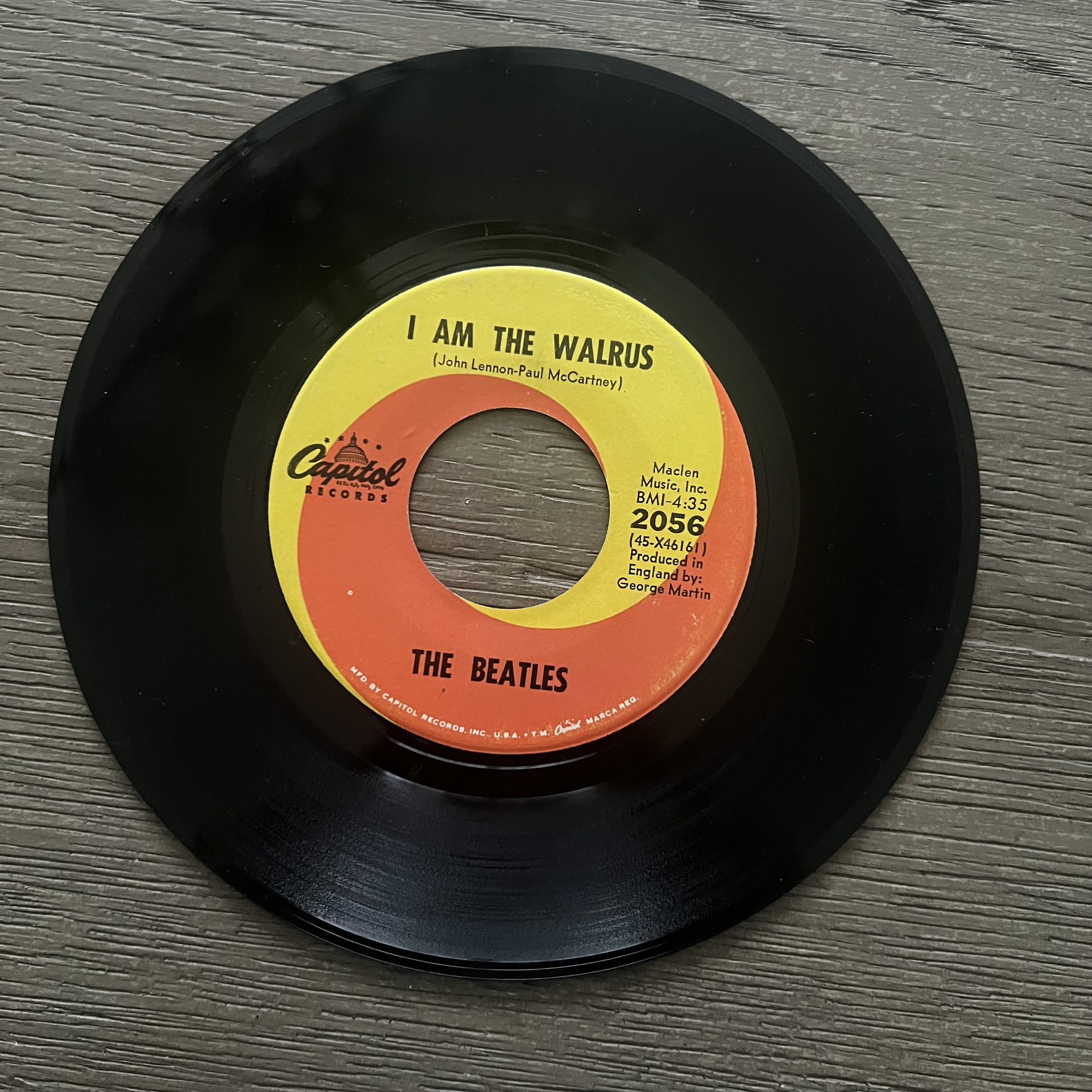 ビートルズ ビニール 5枚セット キャピタルレコード 2056、5327、5371