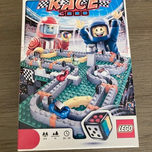 Lego 3839 Race 3000 Game Complete set 166 pieces Lego Set Game Family Game Age 7 plus
