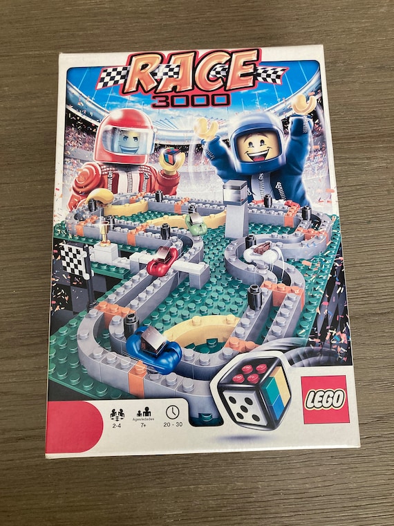 Lego 3839 Race 3000 Game Complete Set 166 Pieces Lego Set Game Family Game Age 7 Plus Etsy UK