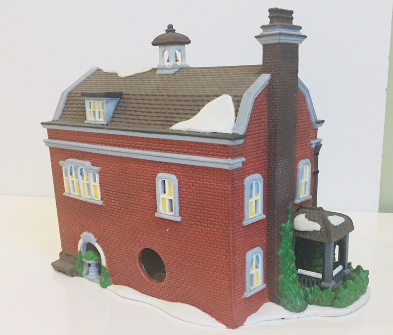 Department 56 Dickens Village Gads Hill Place Charles Dickens Etsy