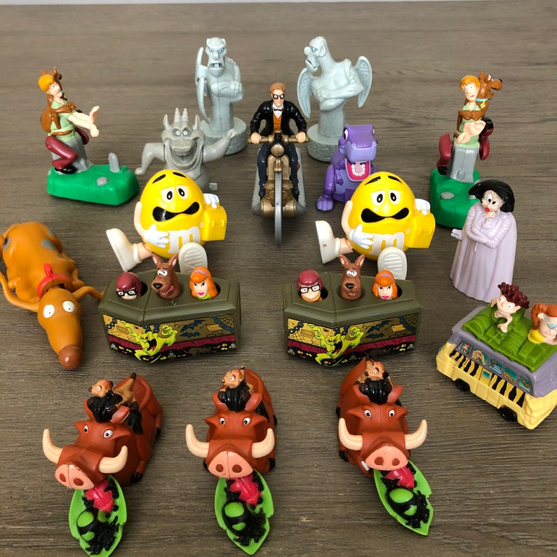 Vintage Burger King Assortment Of 21 Meal Toy Action Figurines Etsy
