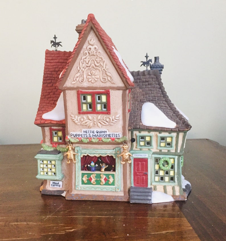 ASHWICK LANE LADDER AND HOSE # 58305 RETIRED DICKENS VILLAGE DEPT 56