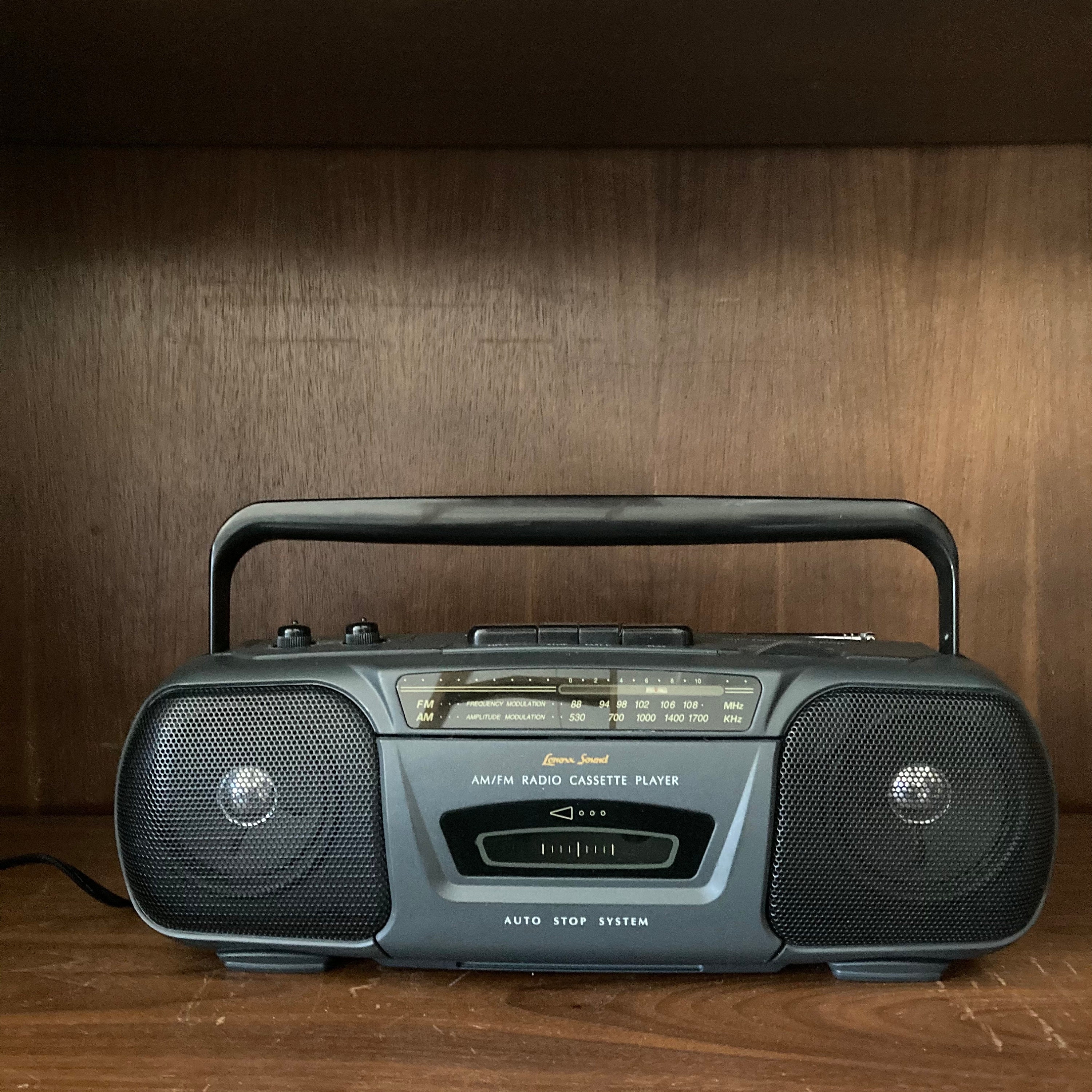 Lenoxx Sound CD-102 Boombox CD Cassette Radio Stereo System