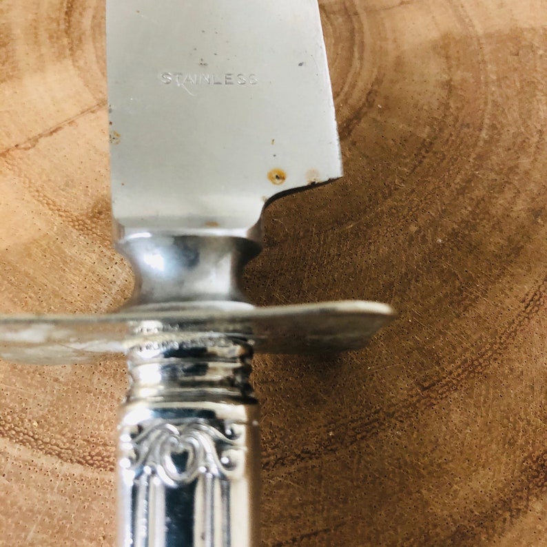 Sterling Silver Meat Carving Set Sterling Holiday Table Etsy