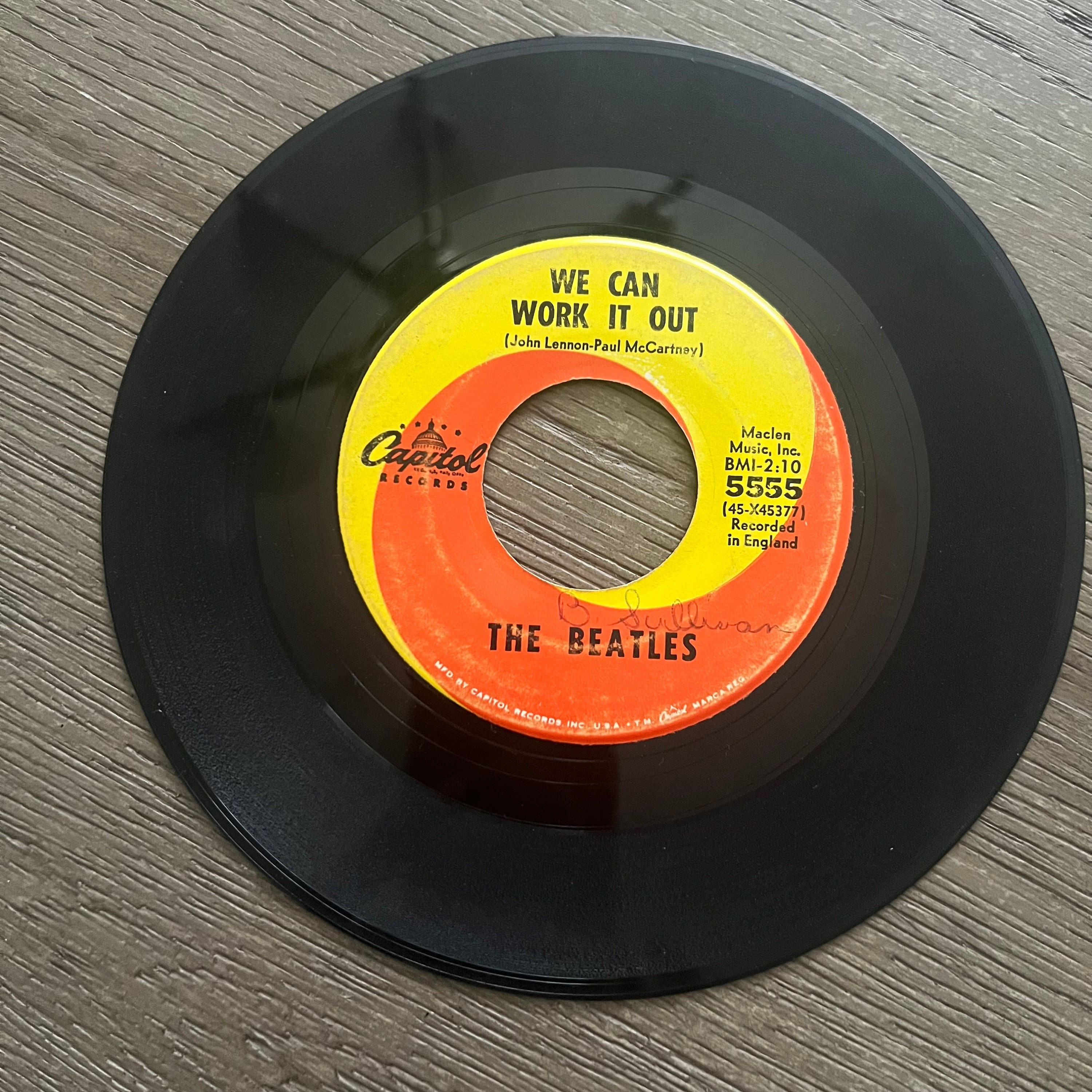 ビートルズ ビニール 5枚セット キャピタルレコード 2056、5327、5371