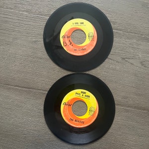 Beatles Vinyl Set of 5 Capital Records 2056, 5327, 5371 5495 5555 Feel ...