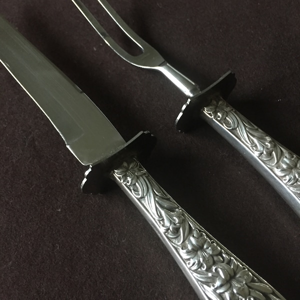 Meat Carving Set Etsy