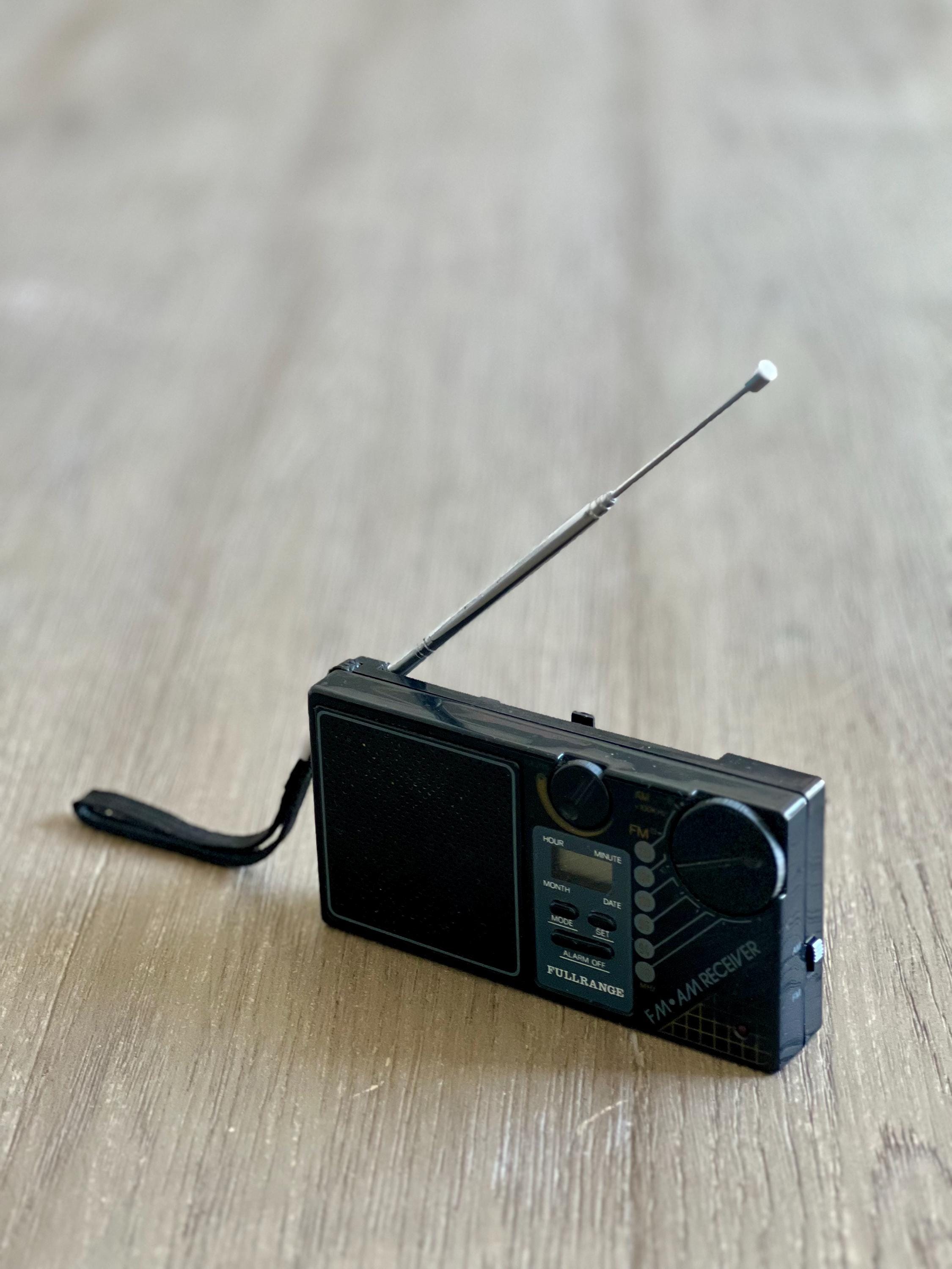 Mini Radio Portatile AM FM Con Antenna Telescopica – Pocket Radio Hi-Fi A Onde Complete - 2