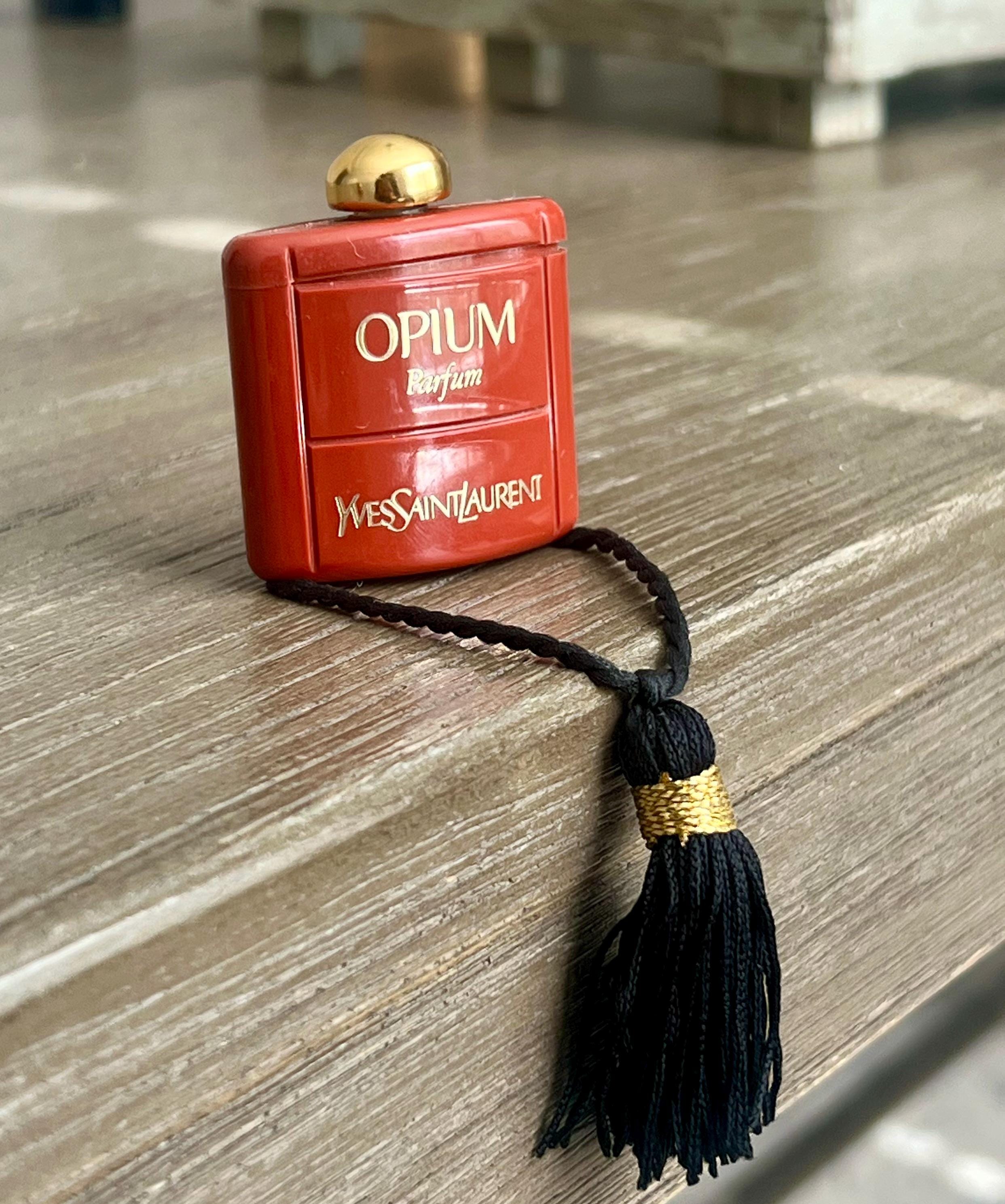 Yves Saint Laurent Opium Parfum 3.5 Ml Micro Mini Orange Bottle