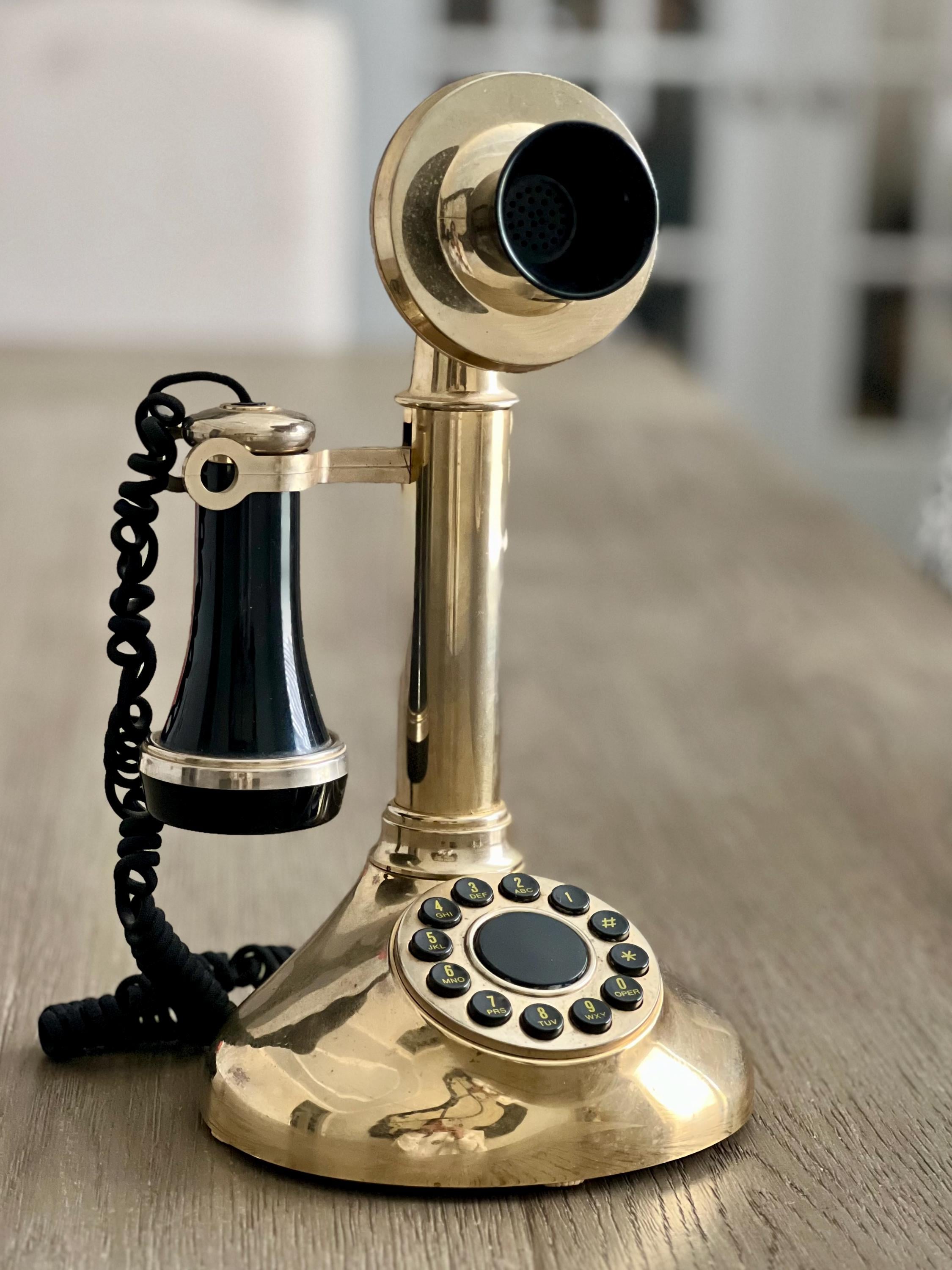 Candlestick phone - Etsy 日本
