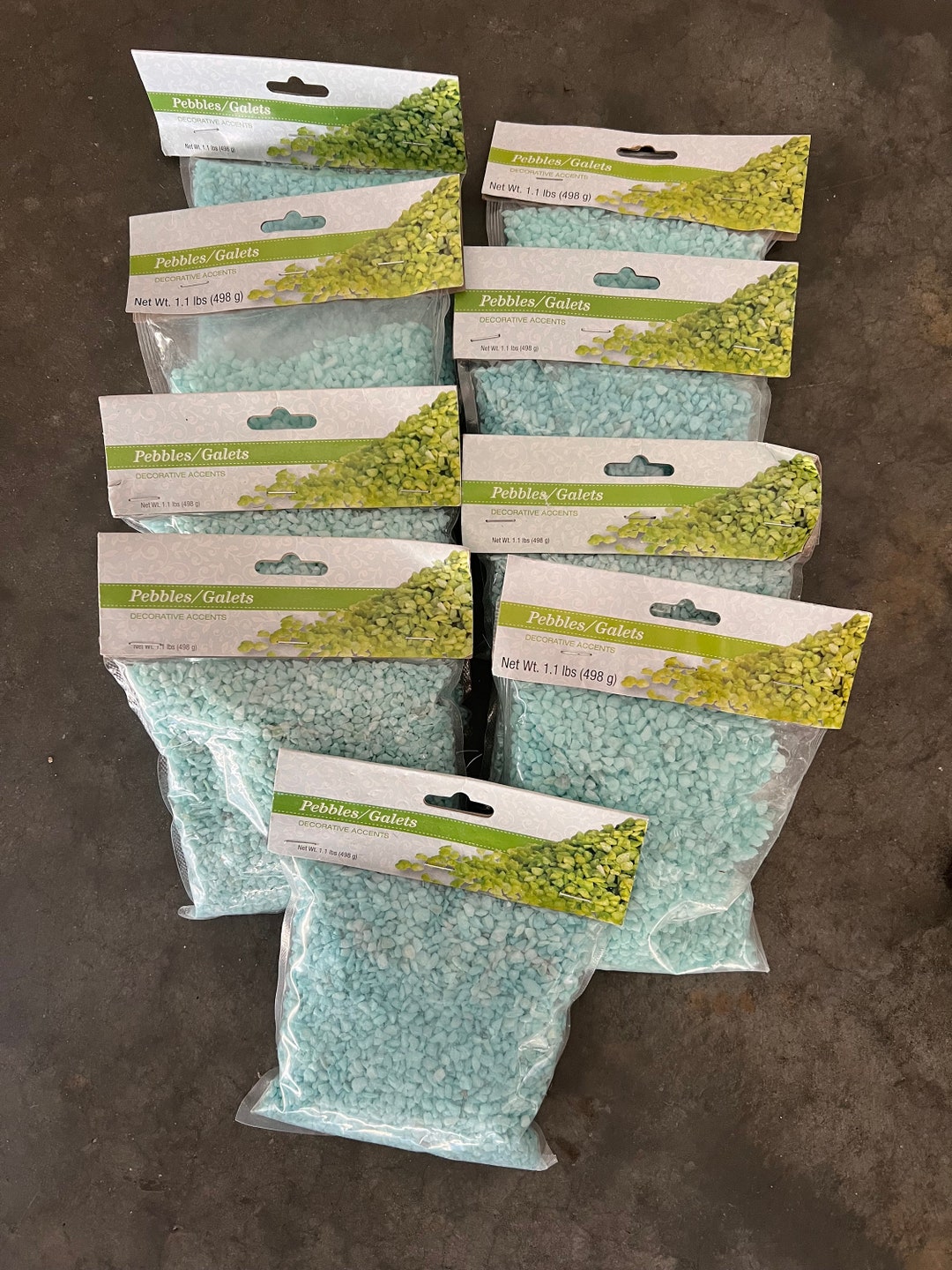 Decorative Baby Blue Pebbles/galets Model Etsy