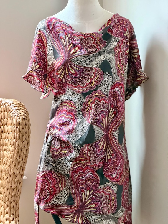 corey lynn calter silk dress corey lynn calter silk dress Cherry Print Sz2/4