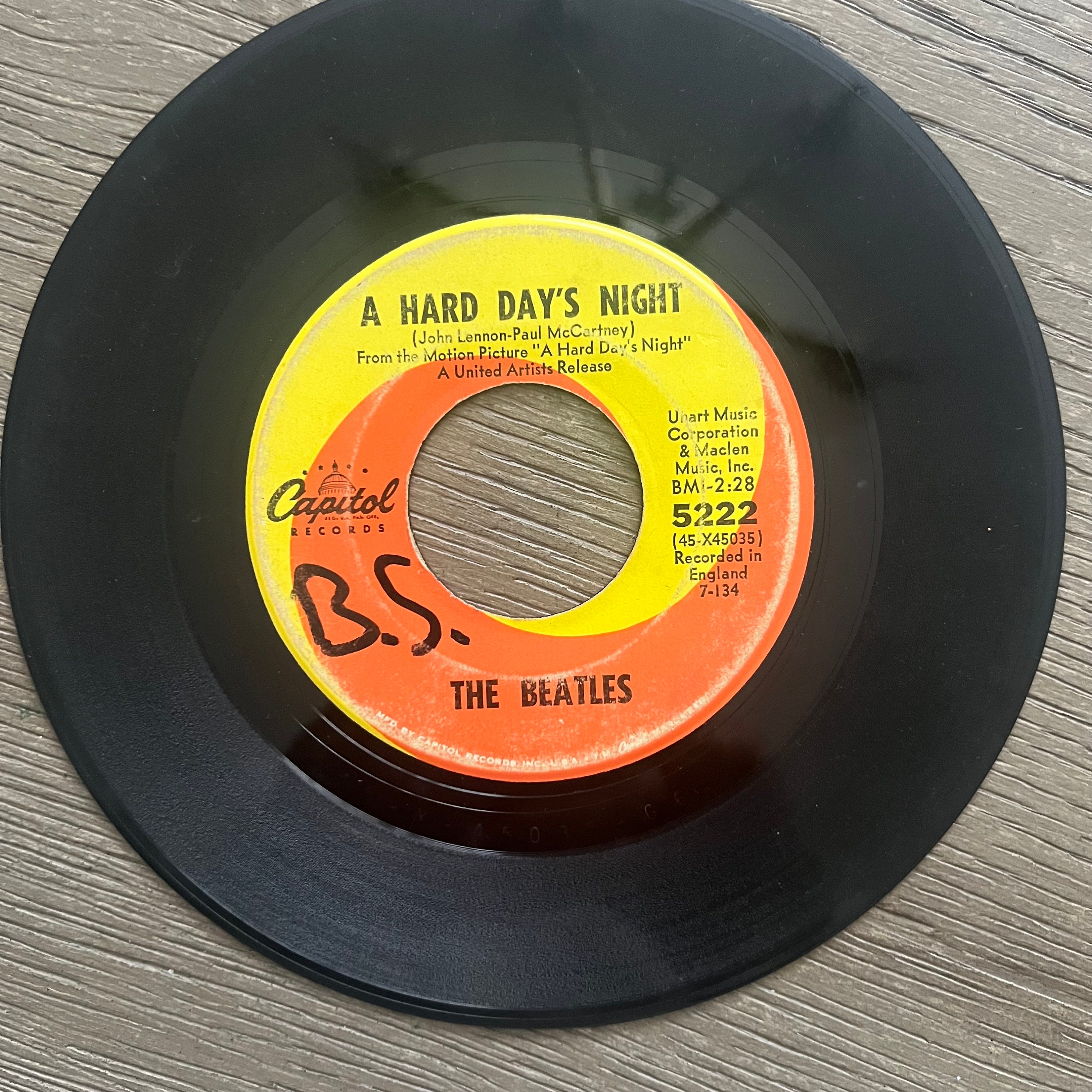 ヴィンテージ ビートルズ 45回転ビニールレコードセット - キャピタル
