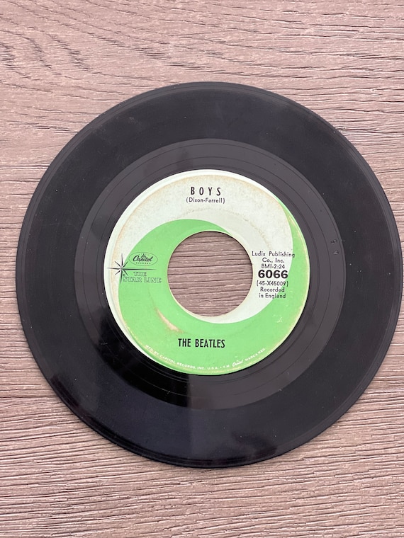 ビートルズ レコード 45 回転 - ボーイズ / カンザスシティ