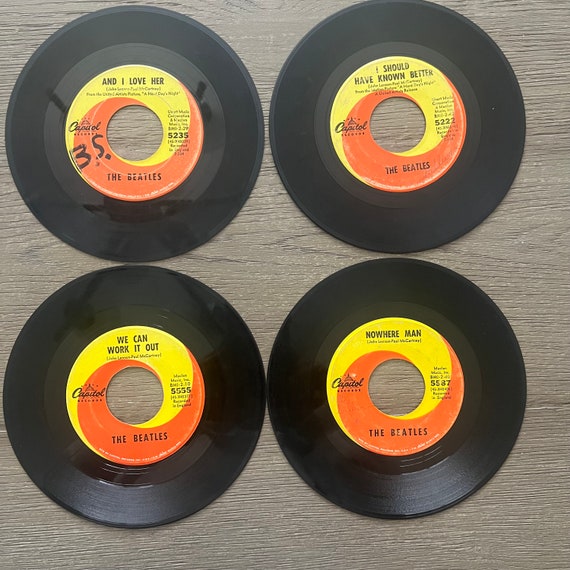 ヴィンテージ ビートルズ 45回転ビニールレコードセット - キャピタル