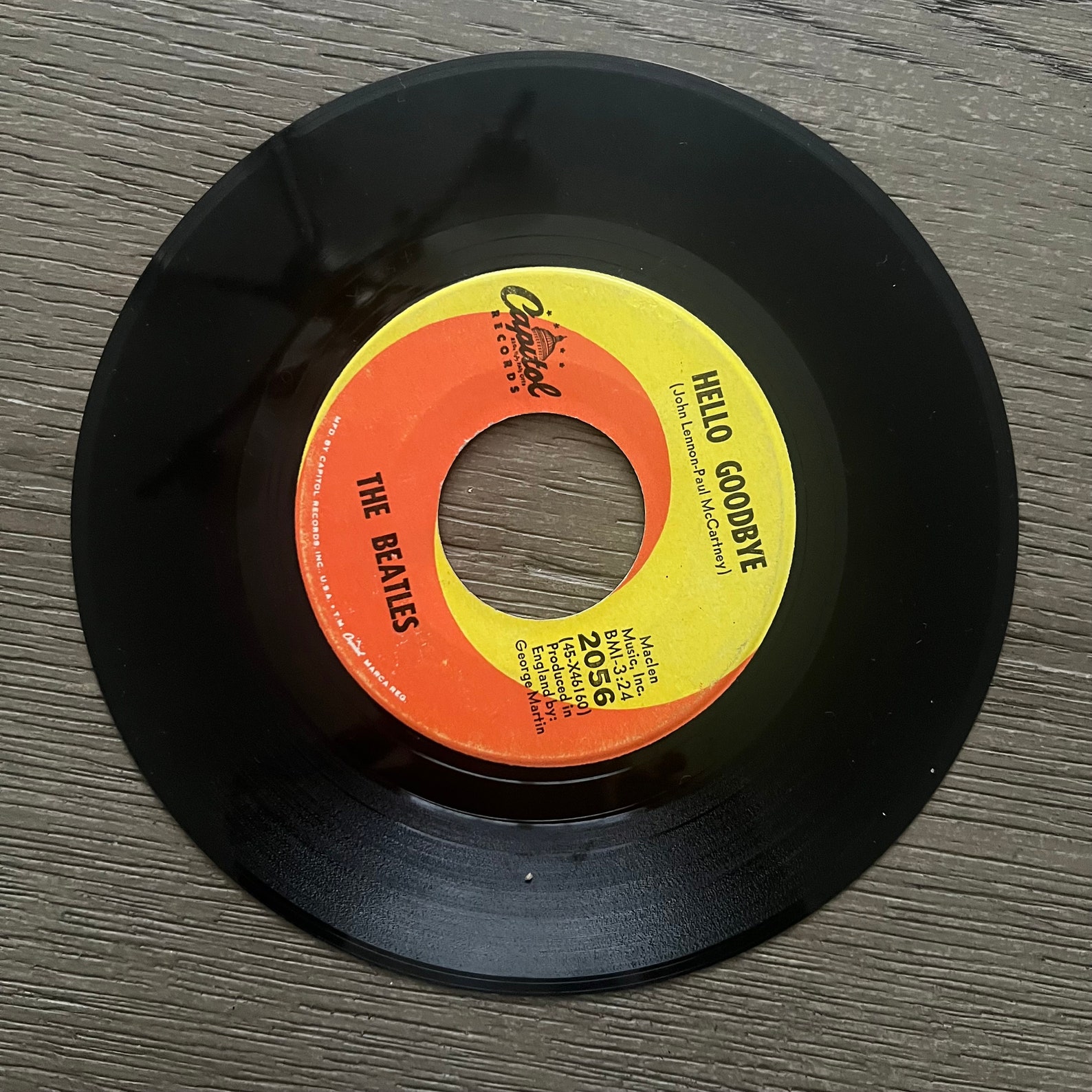Beatles Vinyl Set of 5 Capital Records 2056, 5327, 5371 5495 5555 Feel ...