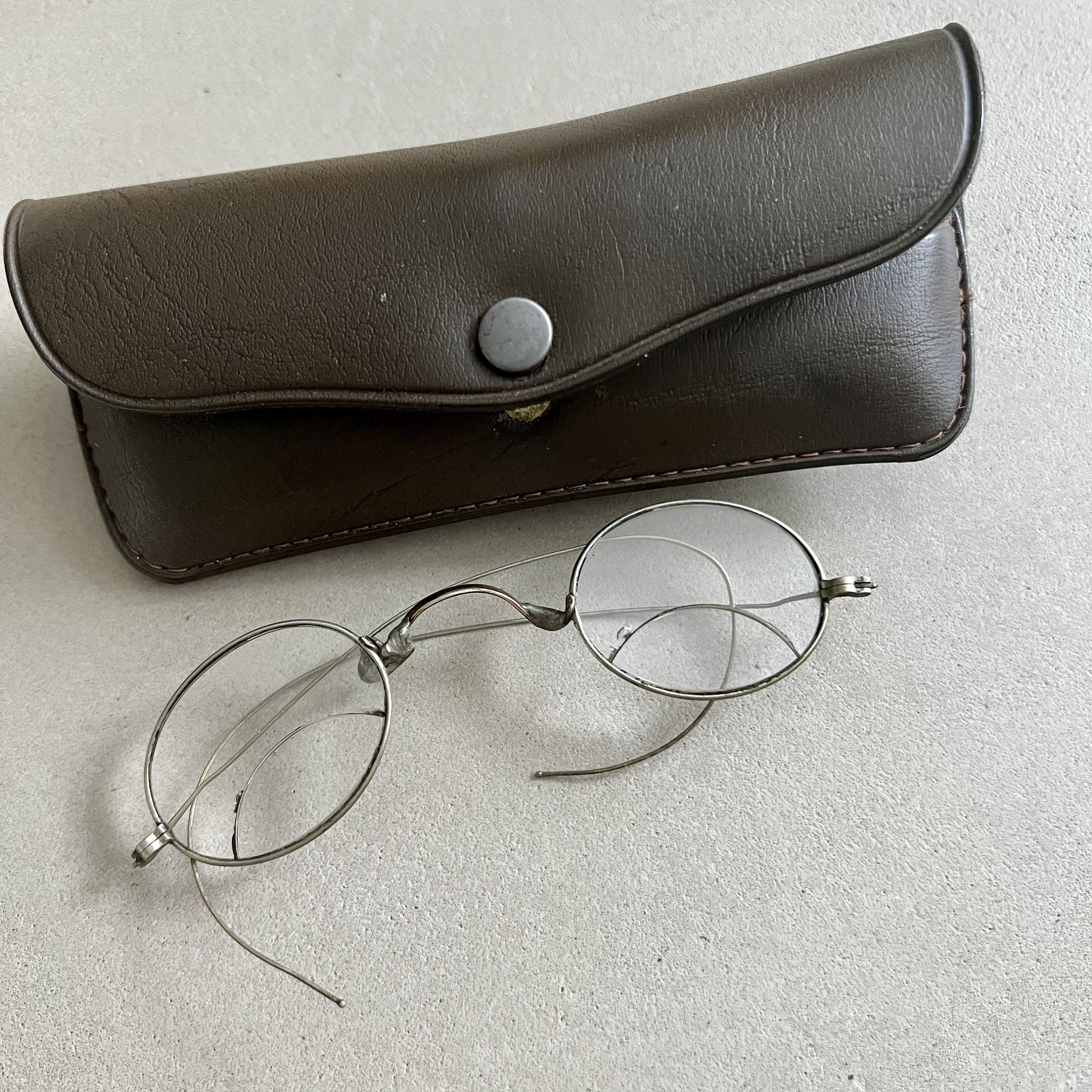 ホーリー Oval Wire Glasses - Etsy Canada