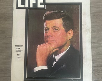 Revista Life 29 de noviembre de 1963 Presidente John F. Kennedy 1917- 1963 Recuerdos de Kennedy, Revistas JFK Asesinato de Kennedy