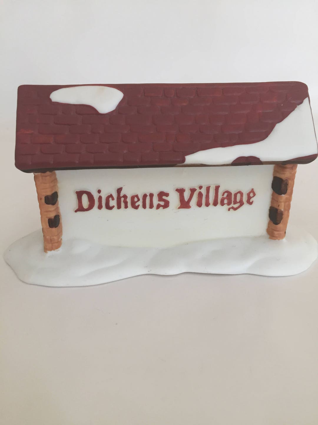 Department 56 Dickens Village Sign Dickens Village Series Miniature Village Sign Christmas