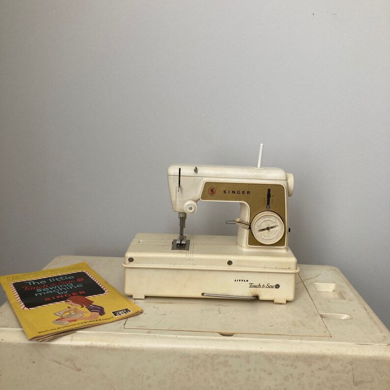 Vintage 1960s Singer Little Touch & Sew Sewing Machine With Etsy