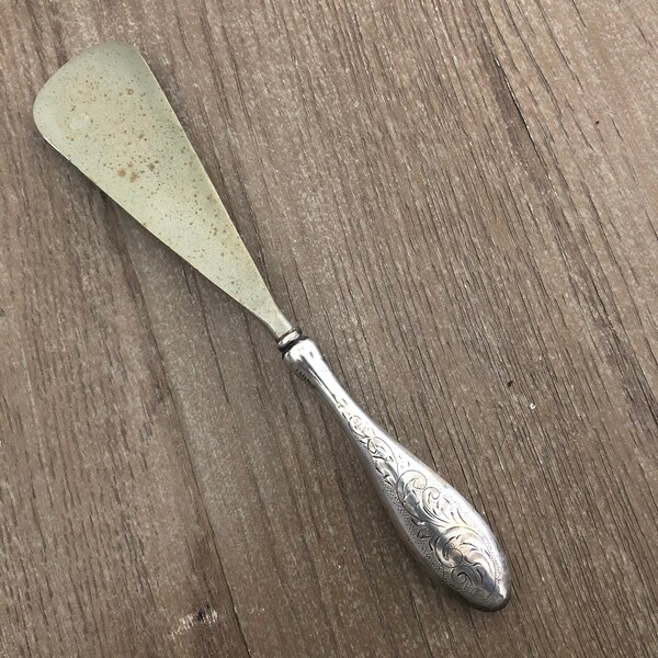 Antique Shoe Horn Etsy