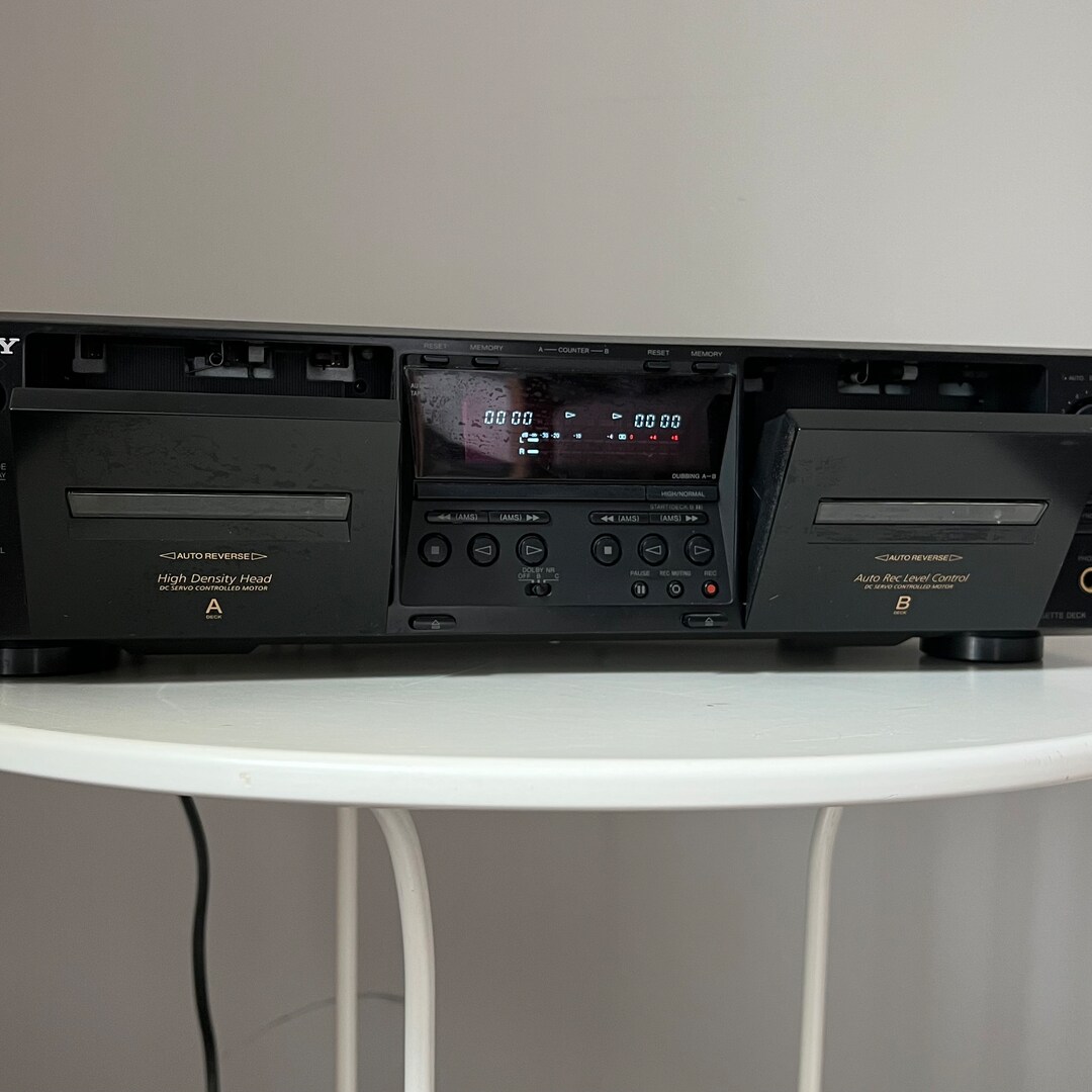 Vintage Sony Dual Cassette Deck Stereo Model TC WE 475 Dolby - Etsy
