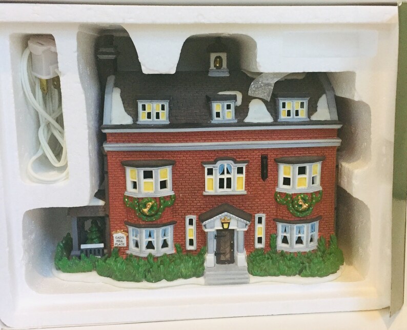 Department 56 Dickens Village Gads Hill Place Charles Dickens Etsy