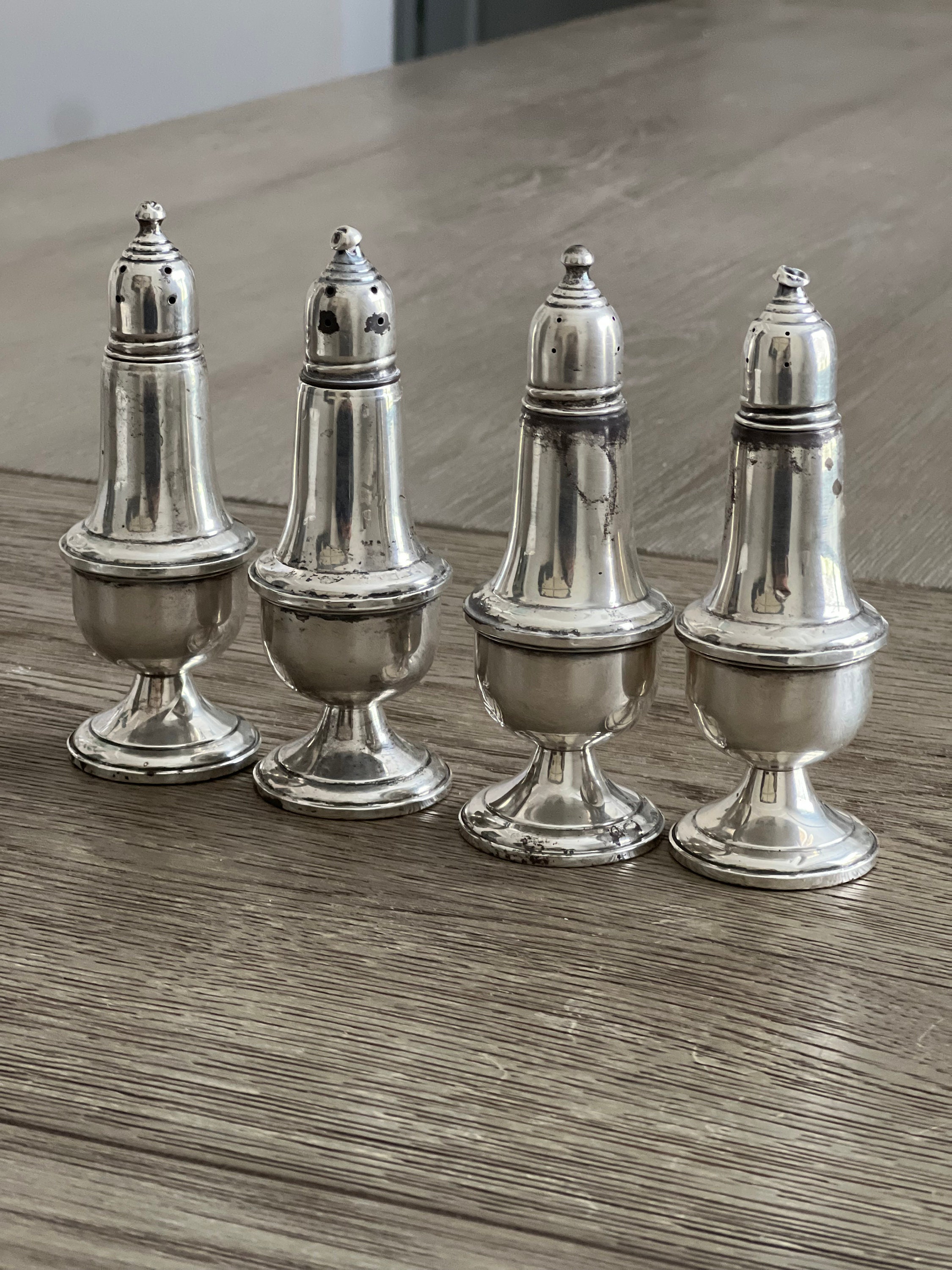 銀製】Sterling Silver ソルト&ペッパー スターリングシルバー