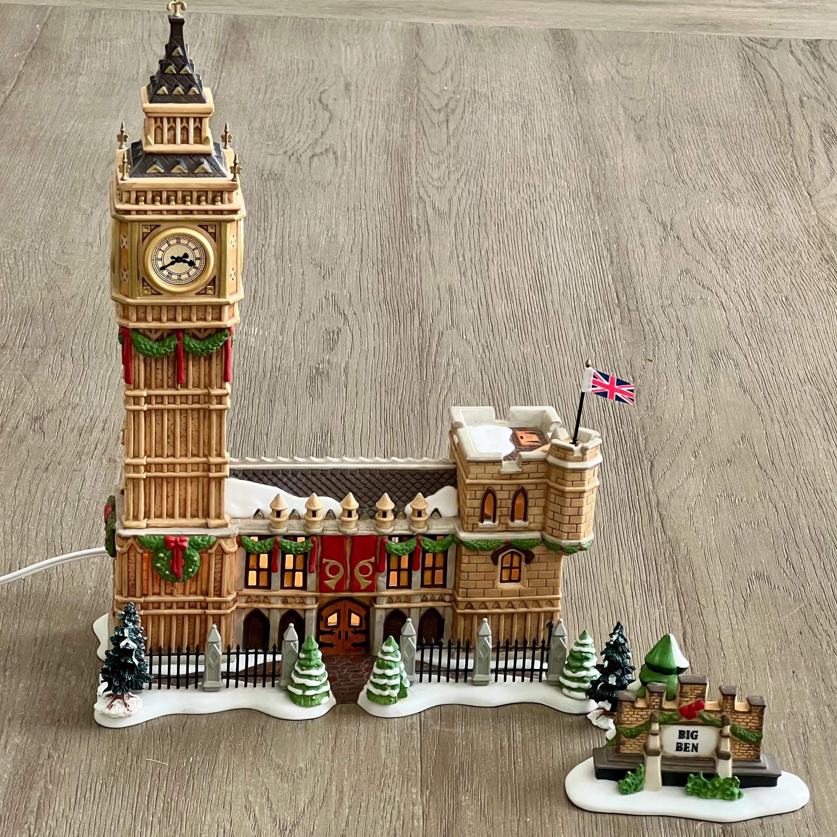 Department 56 Big Ben Figurine: Historical Landmark Series, London