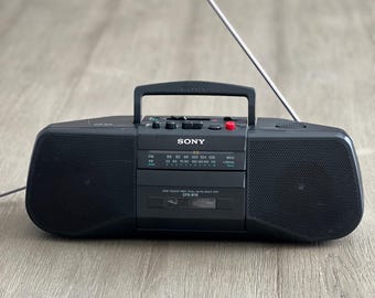 Vintage Cassette Player Sony Sports Water Resistant Model