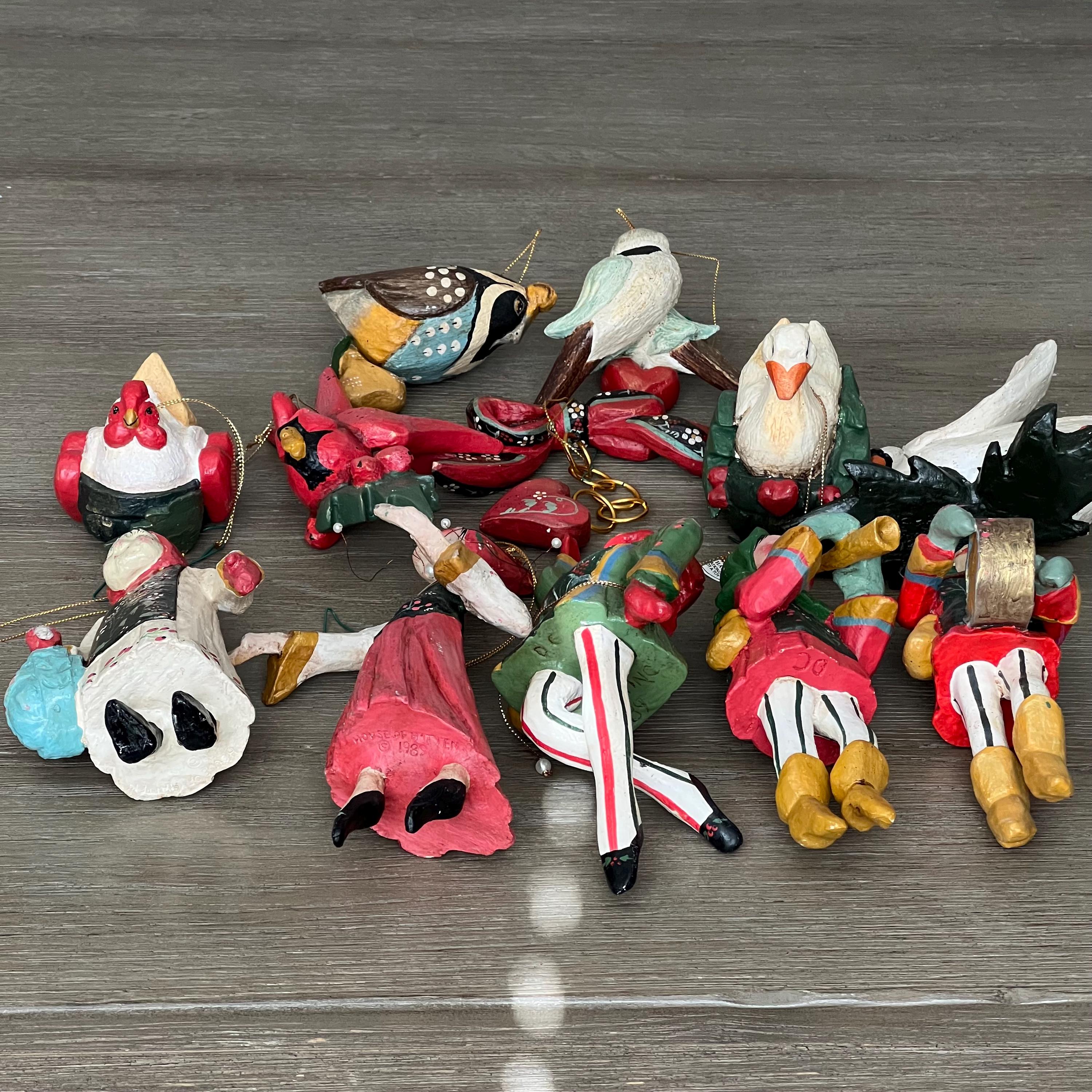 Vintage House of Hatten 12 Days of Christmas Ornaments – Denise 