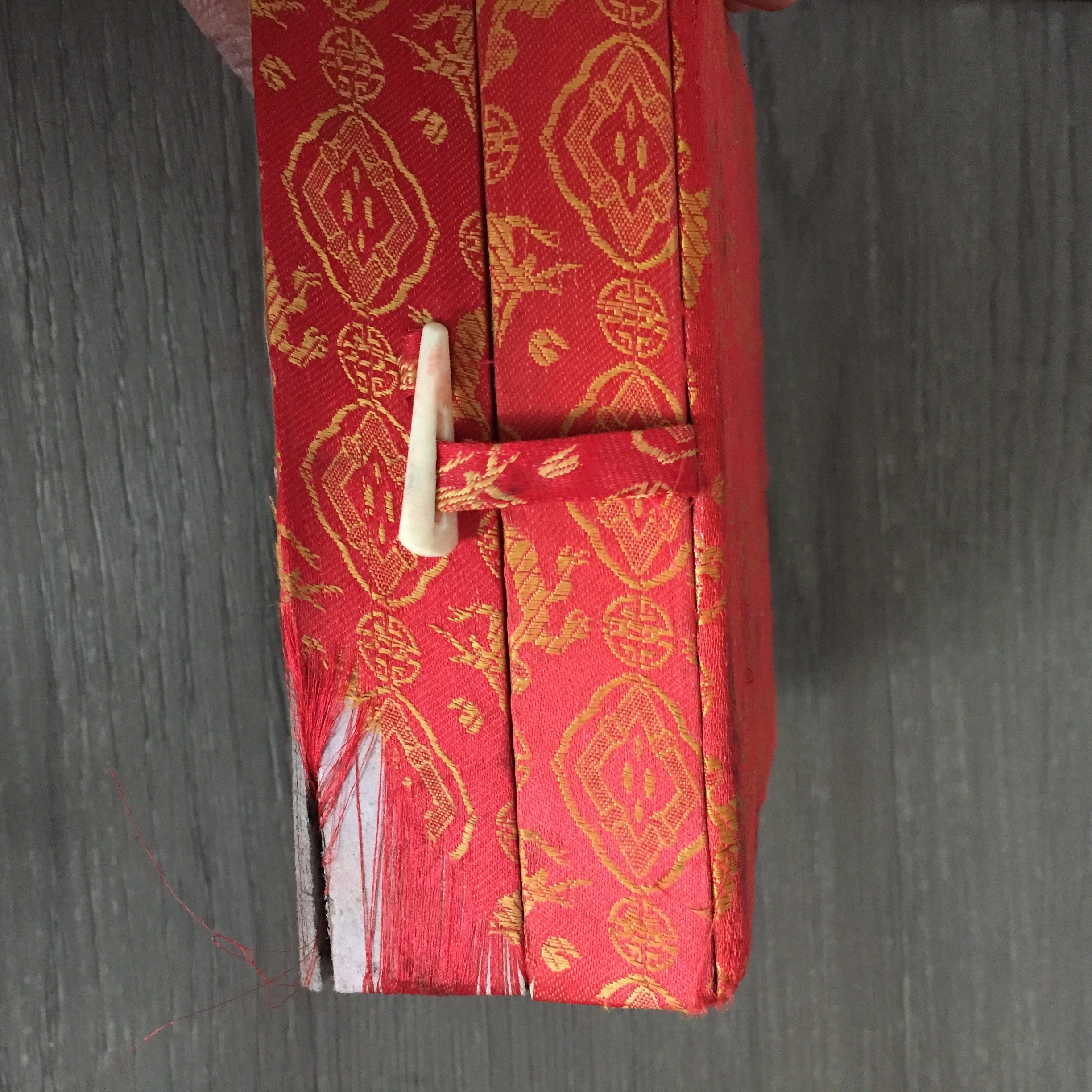 ヴィンテージ中国寿山石印鑑キット：彫刻された印鑑、赤インク、磁器の