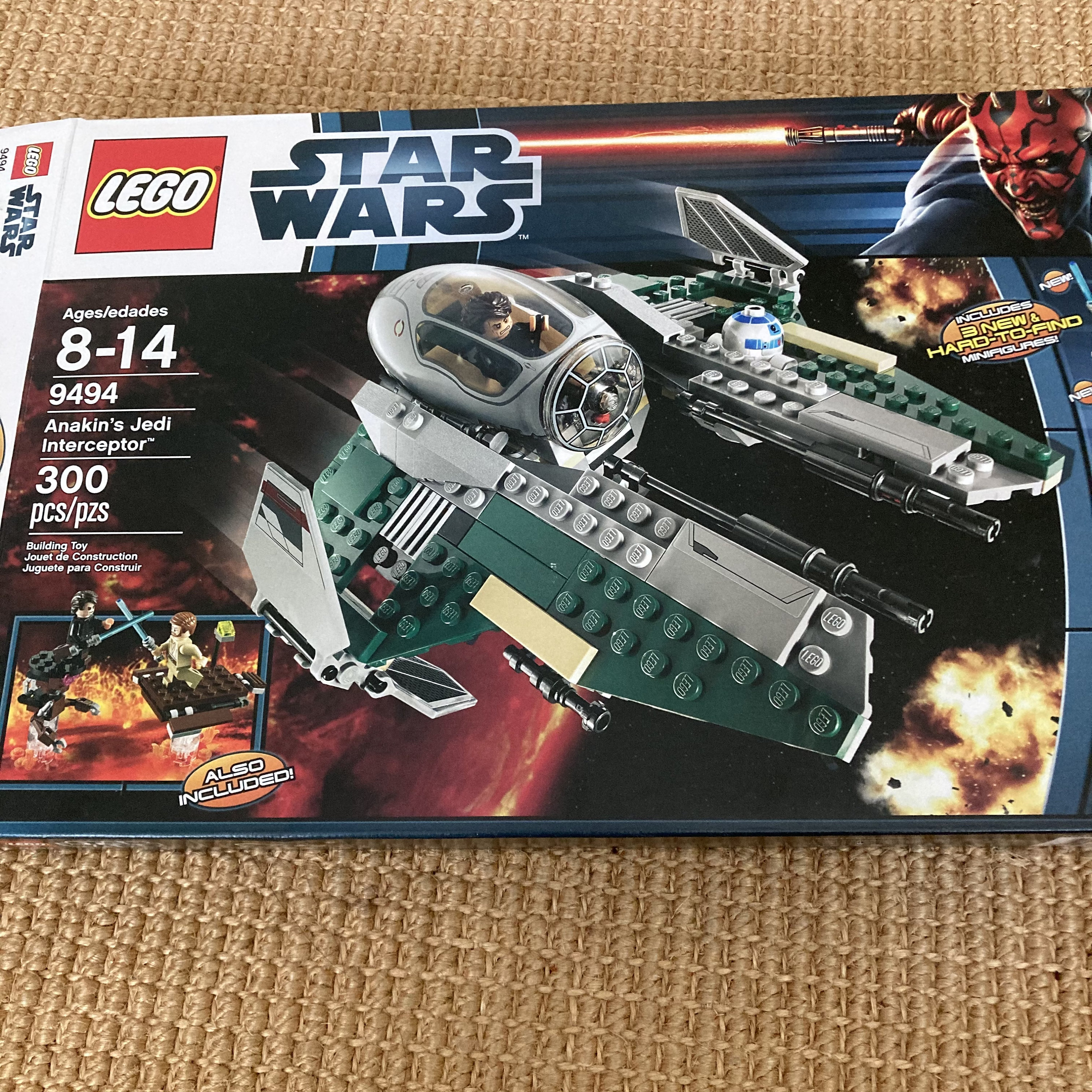 hver dag tilbede Rejsende købmand LEGO 9494 Star Wars Anakin Jedi Interceptor Retired Item - Etsy