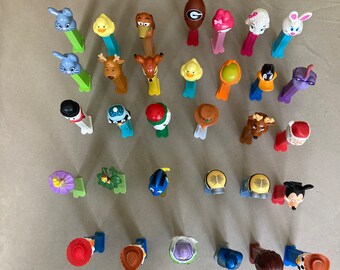 ヴィンテージ PEZ ディスペンサー：アソートキャラクターコレクション