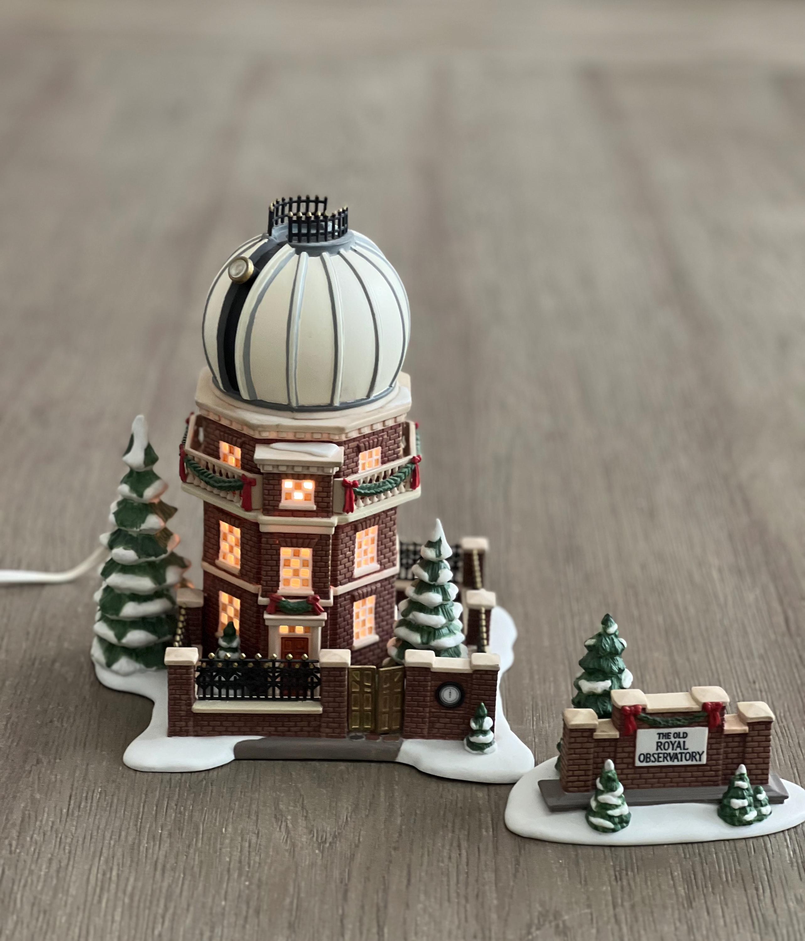 department56 置物 Department 56 Old Royal Observatory Figurine: Historical Landmark