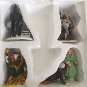 Department 56 Christmas Carol Spirits Porcelain Spirit Figurines Christmas Carol Scrooge Accessories Dickens Village image 5