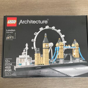 LEGO Architecture London 21034 Opened Box Complete Set With