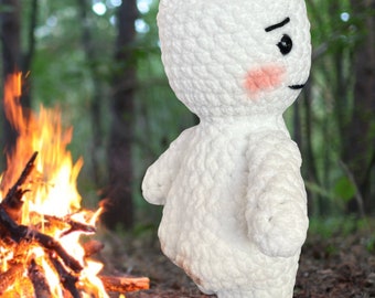 PATTERN for Graham the Marshmallow Crochet Plush