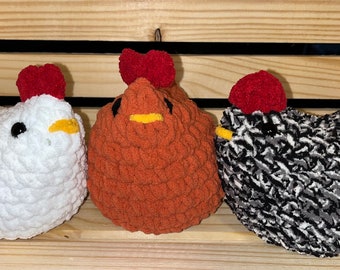 Crochet Plush Hen